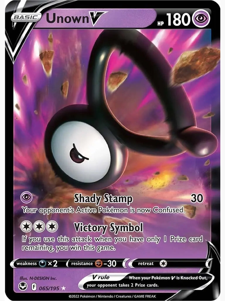 Unown V [SWSH12 - 065/195] SWSH12: Silver Tempest