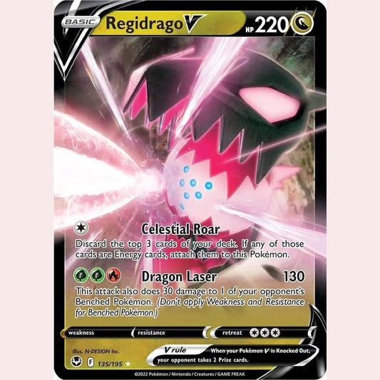 Regidrago V [SWSH12 - 135/195] SWSH12: Silver Tempest