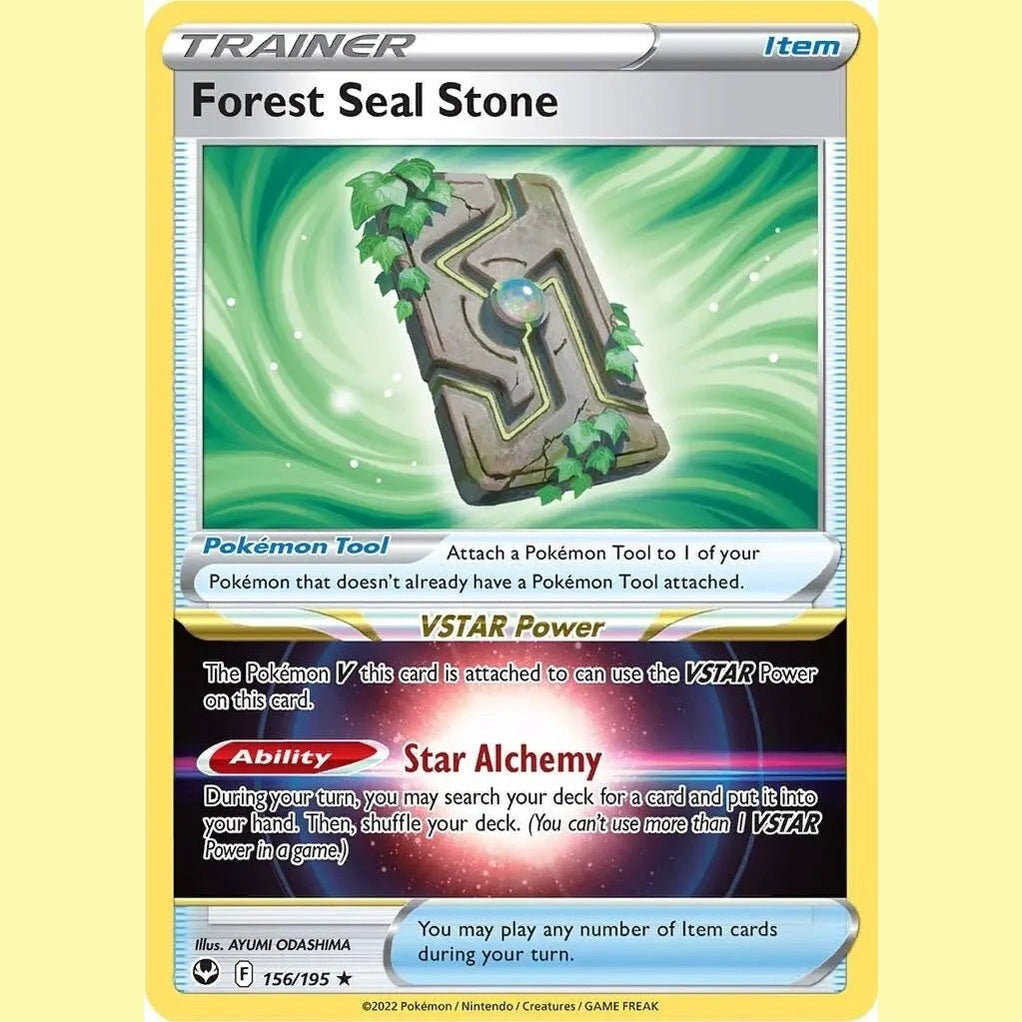 Forest Seal Stone [SWSH12 - 156/195] SWSH12: Silver Tempest
