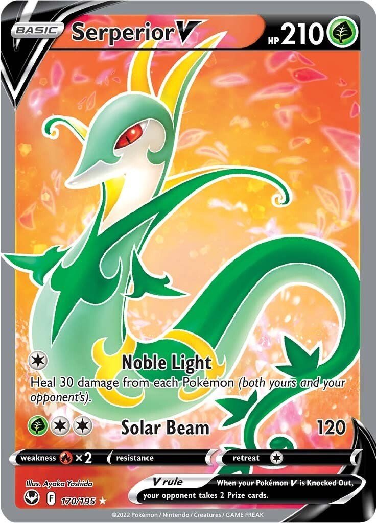 Serperior V (Full Art) [SWSH12 - 170/195] - Shippin Texas