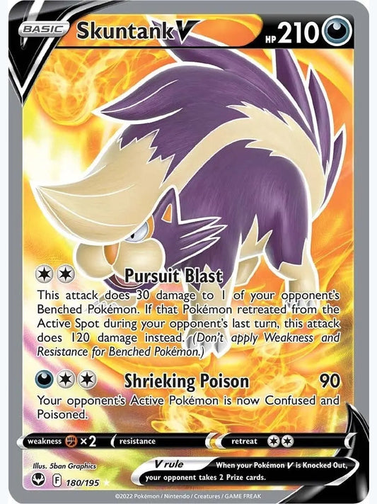 Skuntank V (Full Art) [SWSH12 - 180/195] SWSH12: Silver Tempest