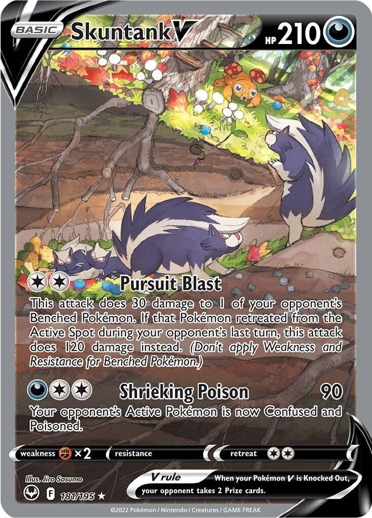 Skuntank V (Alternate Full Art) [SWSH12 - 181/195] - Shippin Texas