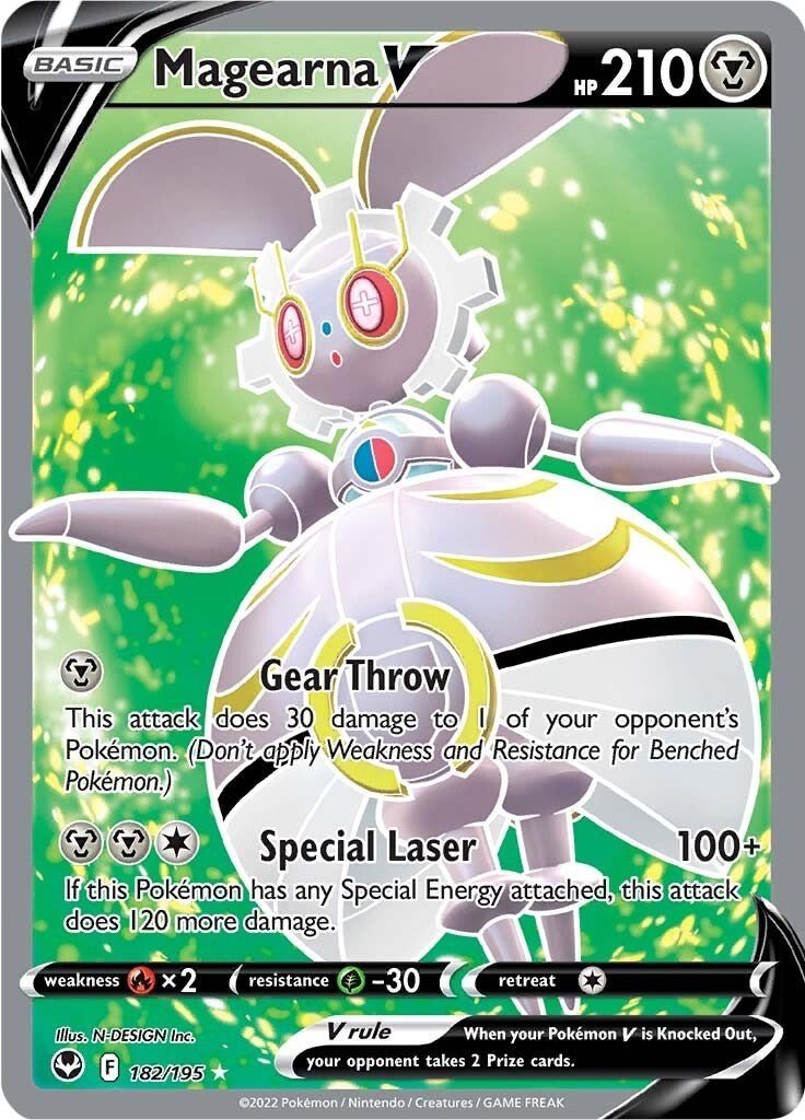 Magearna V (Full Art) [SWSH12 - 182/195] - Shippin Texas