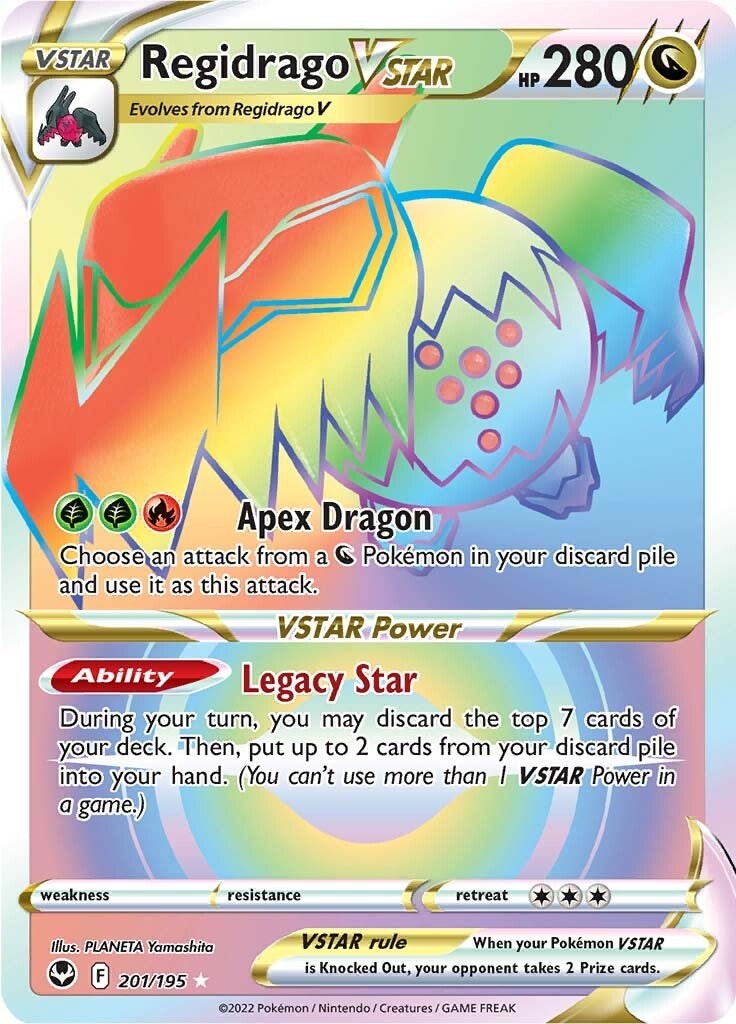 Regidrago VSTAR (Secret) [SWSH12 - 201/195]