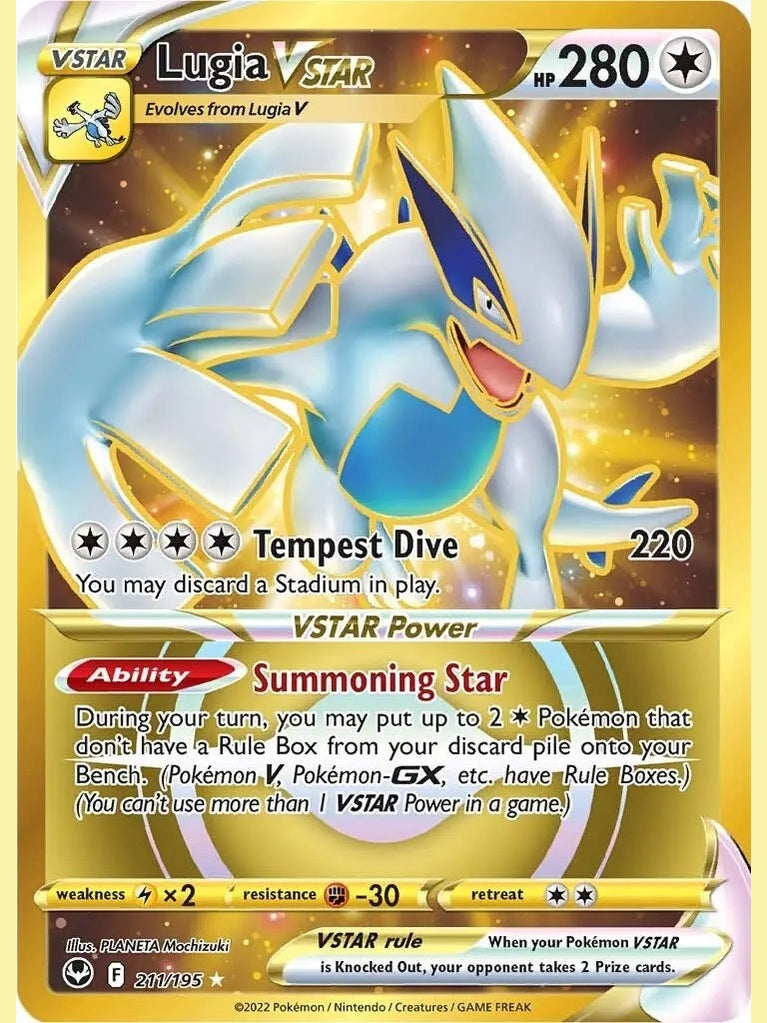 Lugia VSTAR (Secret) (211) [SWSH12 - 211/195] SWSH12: Silver Tempest
