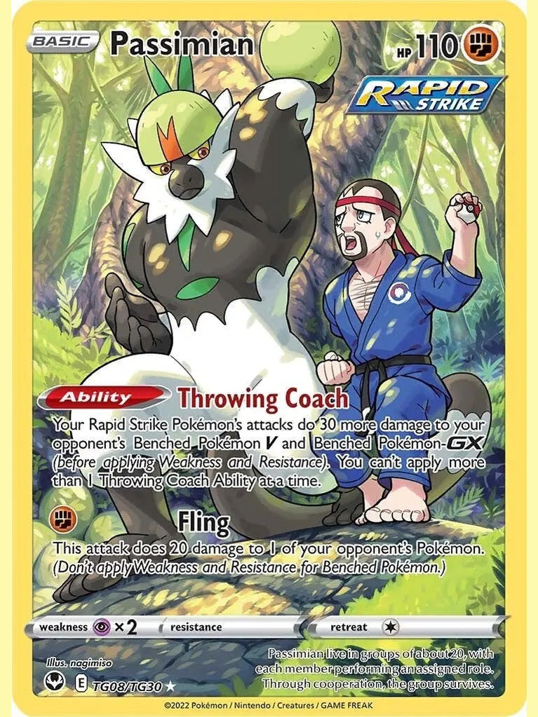Passimian [SWSH12: TG - TG08/TG30] SWSH12: Silver Tempest Trainer Gallery
