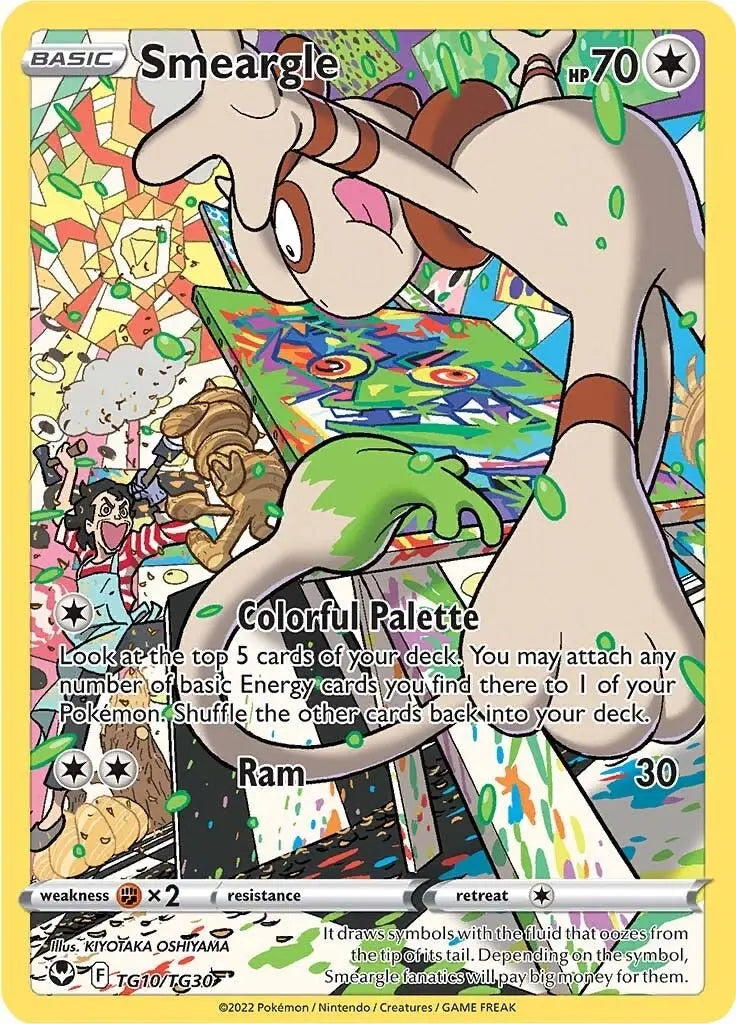 Smeargle [SWSH12: TG - TG10/TG30] SWSH12: Silver Tempest Trainer Gallery