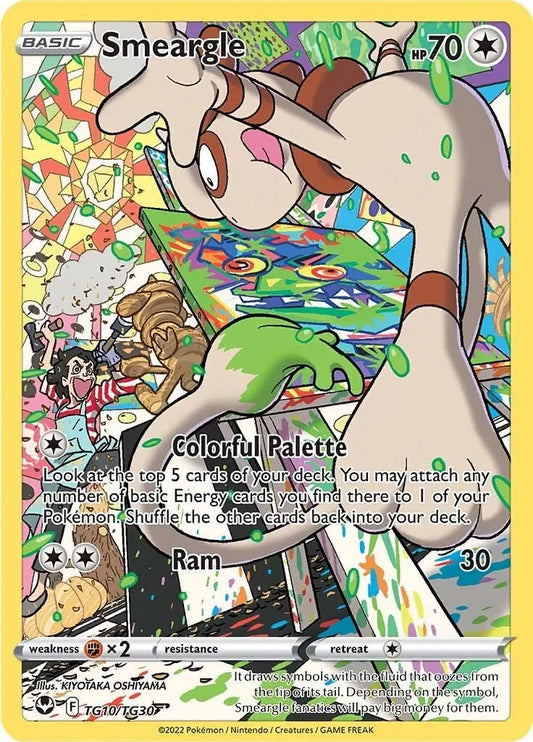 Smeargle [SWSH12: TG - TG10/TG30] SWSH12: Silver Tempest Trainer Gallery