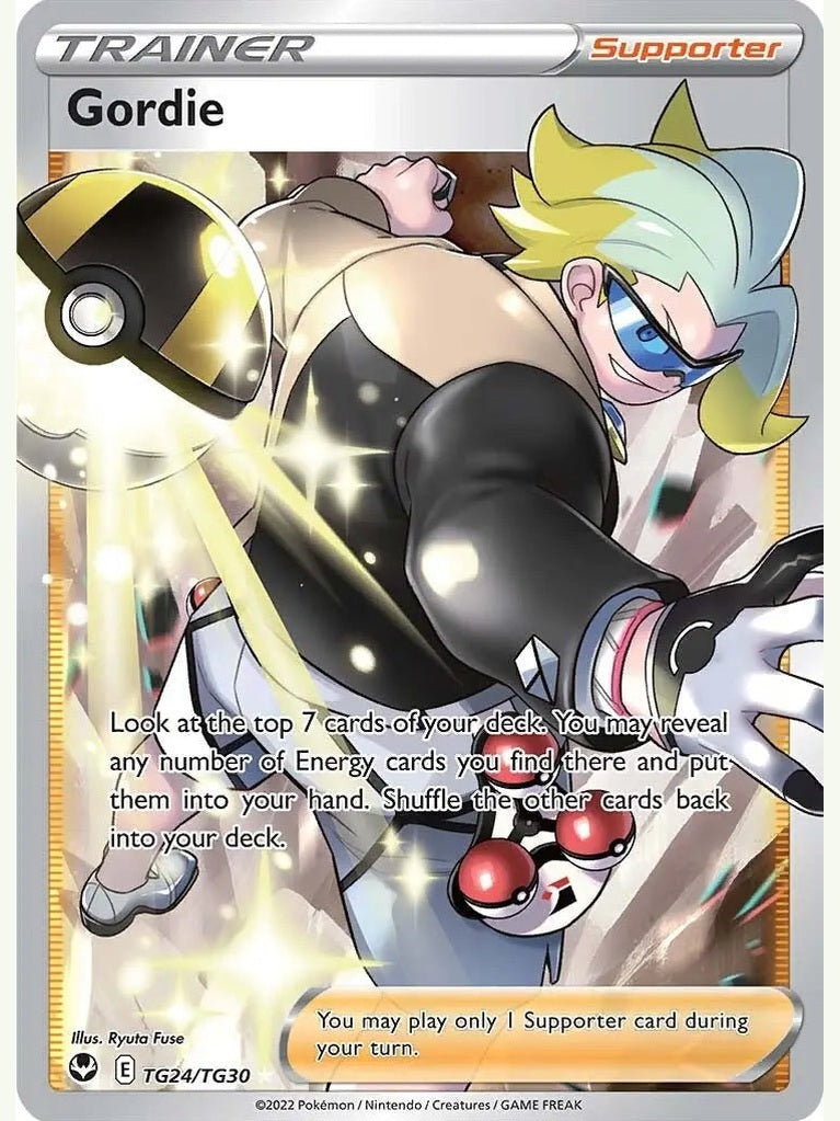 Gordie [SWSH12: TG - TG24/TG30] SWSH12: Silver Tempest Trainer Gallery