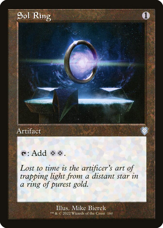 Sol Ring (Retro Frame) [BRC - 160] - Shippin Texas