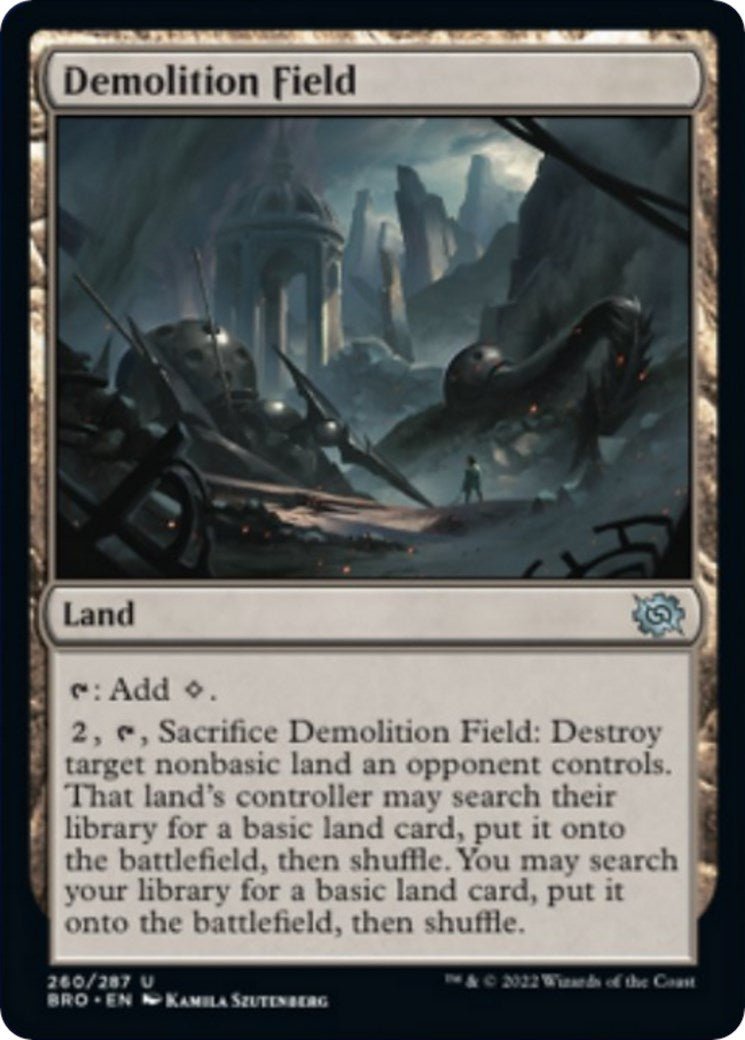 Demolition Field [BRO - 260] - Shippin Texas