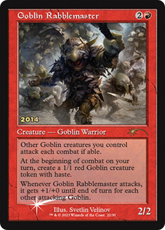 Goblin Rabblemaster [30A-P - 22] - Shippin Texas
