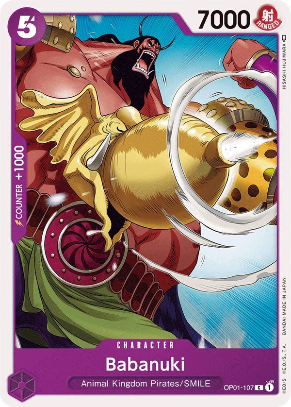 Babanuki [OP01 - OP01-107] - Shippin Texas