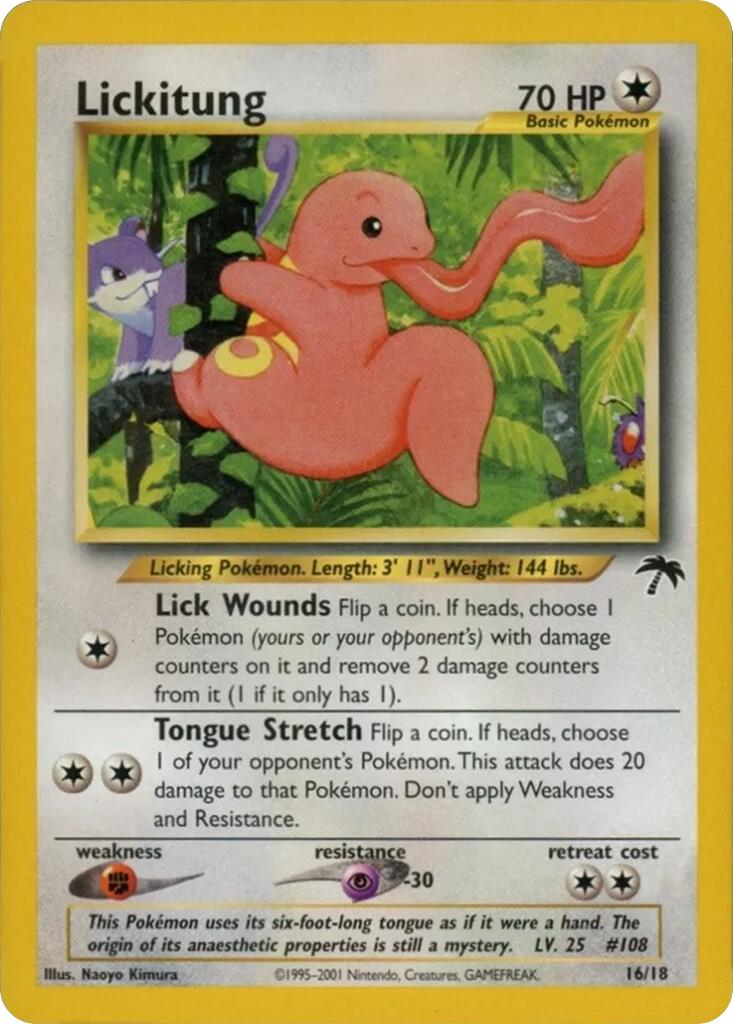 Lickitung [SI - 16/18] - Shippin Texas