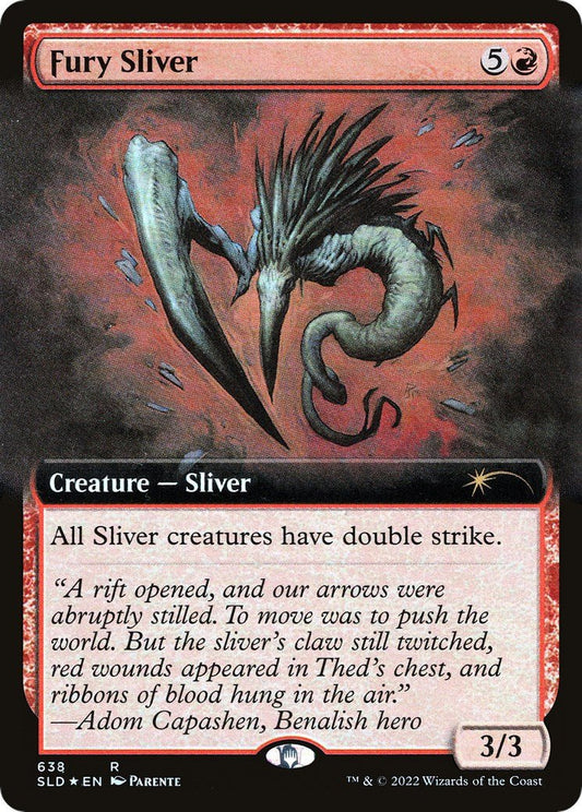 Fury Sliver (Extended Art) [SLD - 638] - Shippin Texas