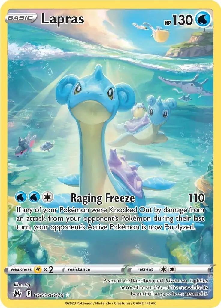 Lapras [CRZ:GG - 070] Crown Zenith: Galarian Gallery