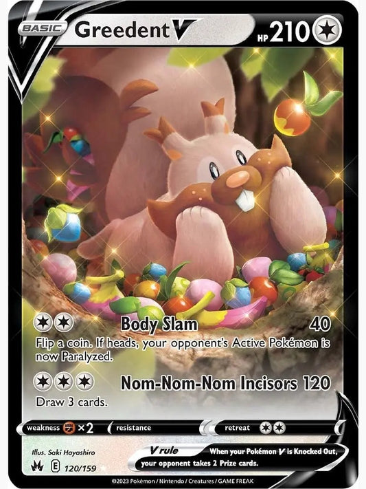 Greedent V [CRZ - 120/159] Crown Zenith