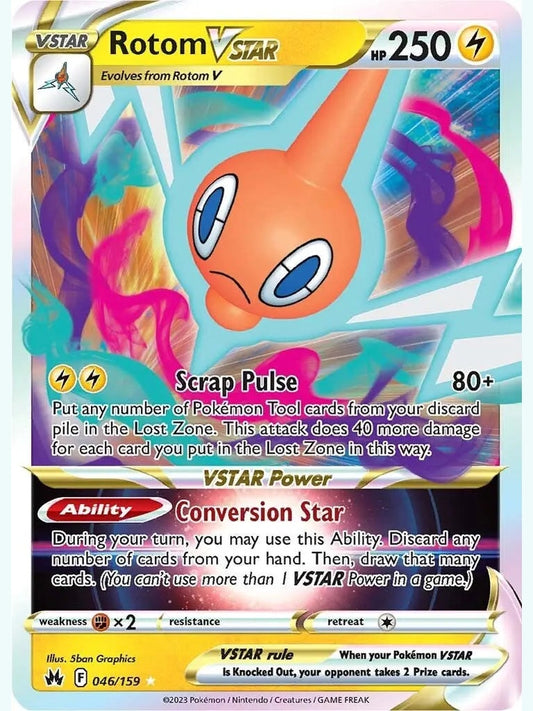 Rotom VSTAR [CRZ - 046/159] Crown Zenith