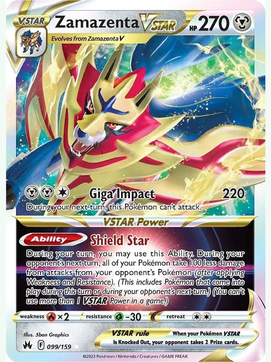 Zamazenta VSTAR [CRZ - 099/159] Crown Zenith