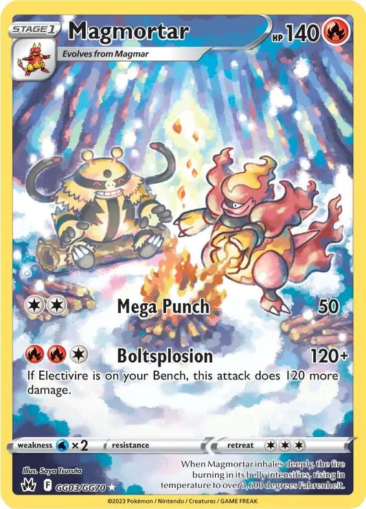 Magmortar [CRZ:GG - GG03/GG70] Crown Zenith: Galarian Gallery