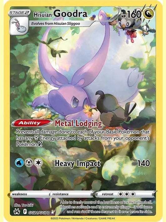 Hisuian Goodra [CRZ:GG - GG21/GG70] Crown Zenith: Galarian Gallery