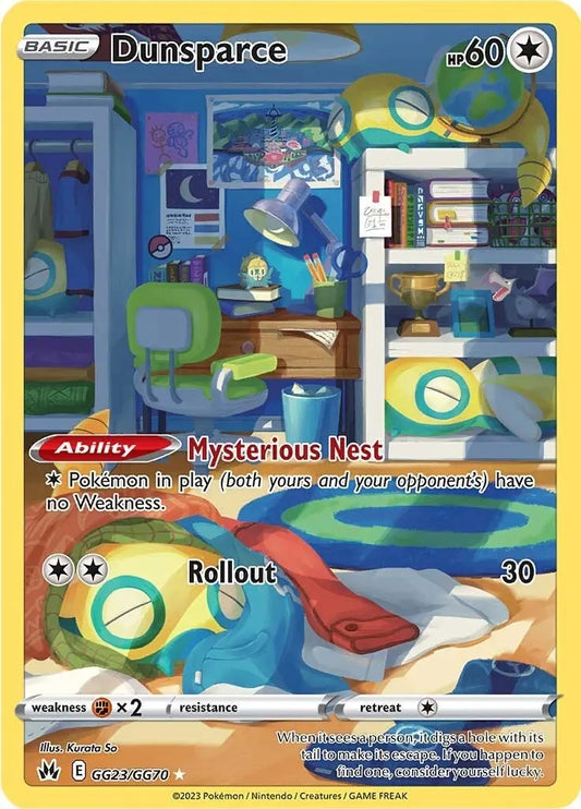 Dunsparce [CRZ:GG - GG23/GG70] Crown Zenith: Galarian Gallery