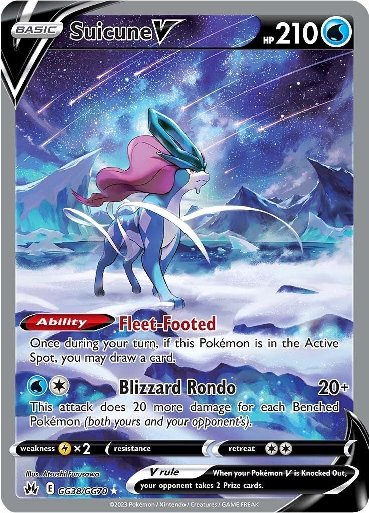 Suicune V [CRZ:GG - GG38/GG70] - Shippin Texas