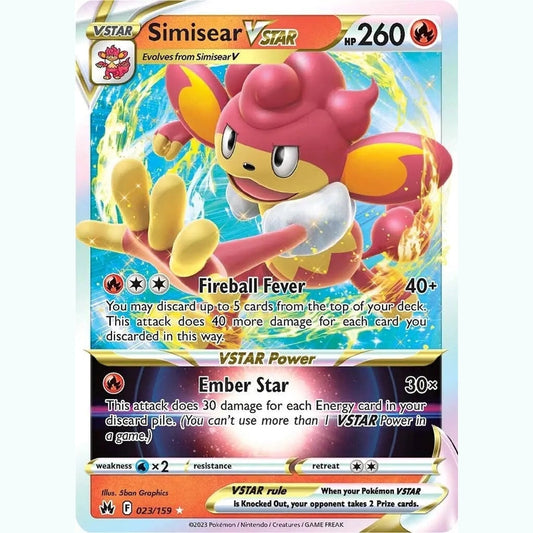 Simisear VSTAR [CRZ - 023/159] Crown Zenith