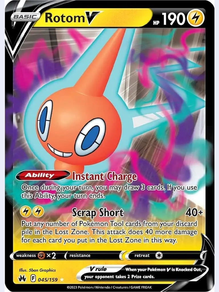 Rotom V [CRZ - 045/159] Crown Zenith