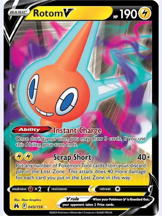 Rotom V [CRZ - 045/159] Crown Zenith