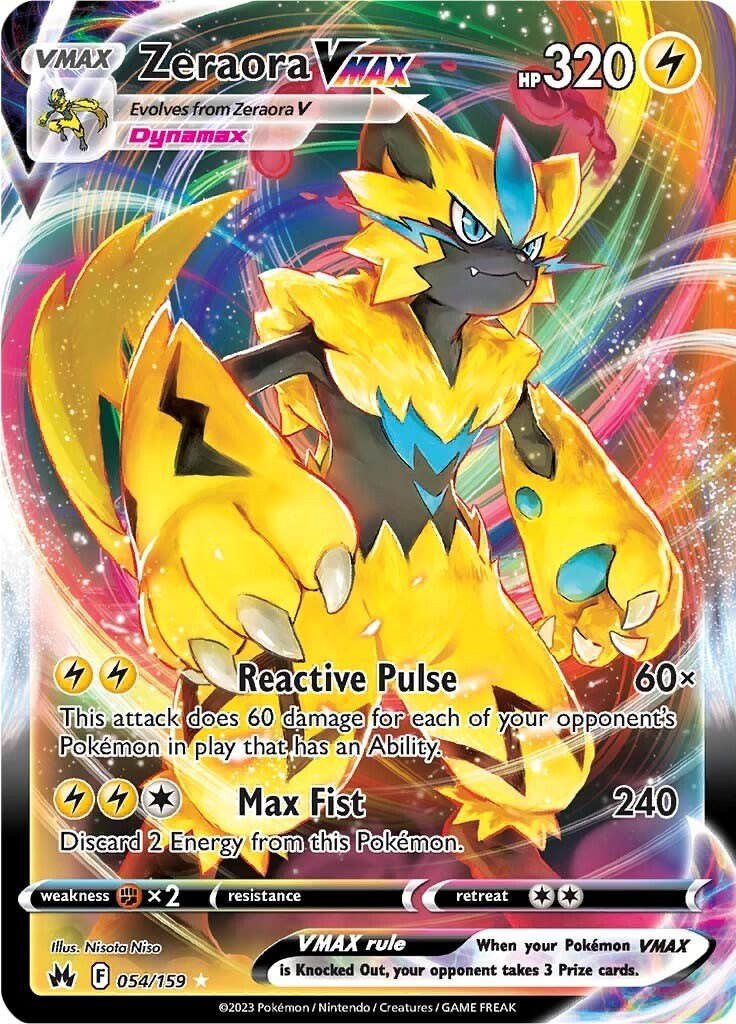 Zeraora VMAX [CRZ - 054/159] - Shippin Texas