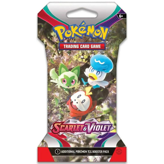 Scarlet & Violet Sleeved Booster Pack [SV1] SV01: Scarlet & Violet Base Set