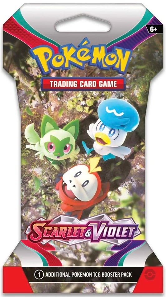 Scarlet & Violet Sleeved Booster Pack [SVI - 000]