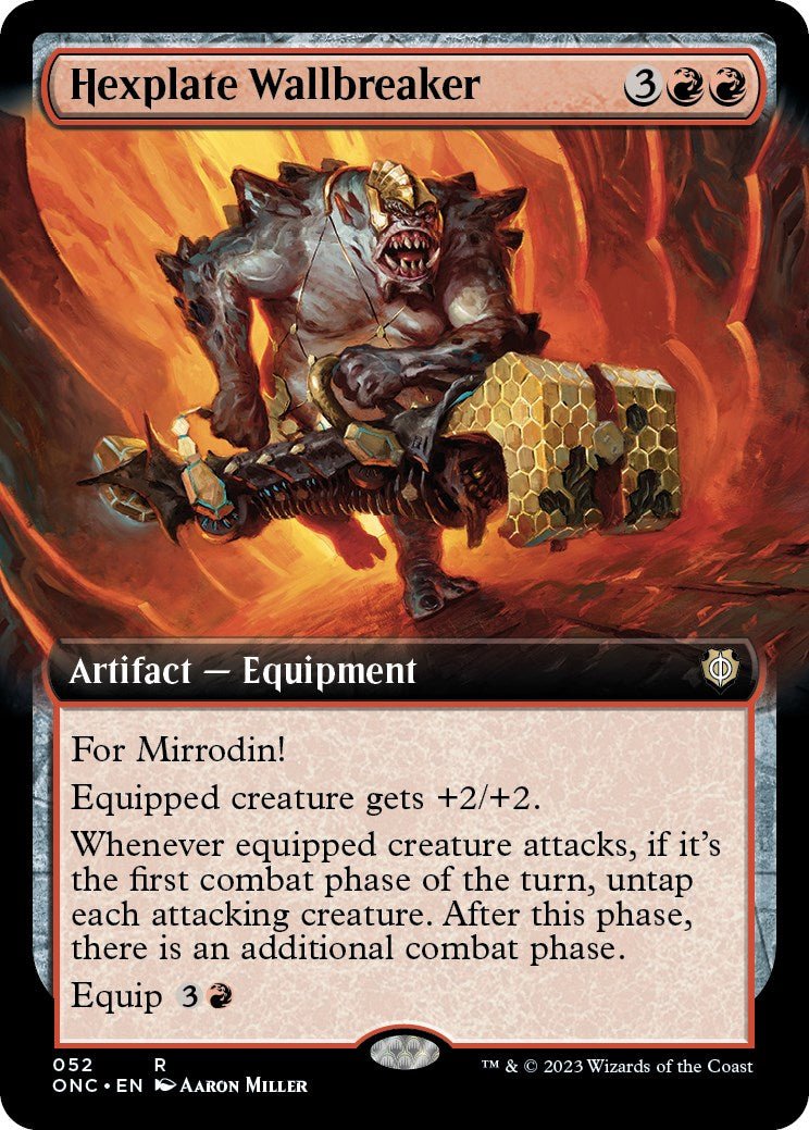 Hexplate Wallbreaker (Extended Art) [ONC - 52] - Shippin Texas