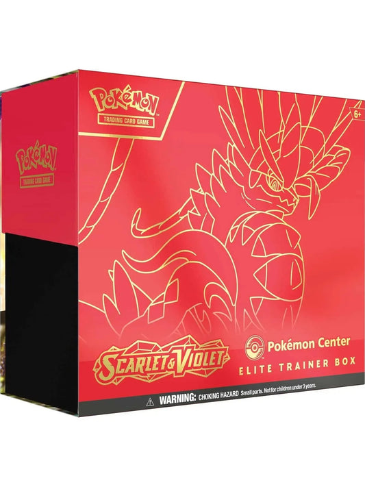 Scarlet & Violet Pokemon Center Elite Trainer Box (Exclusive) [Koraidon] [SV1 - N/A] SV01: Scarlet & Violet Base Set