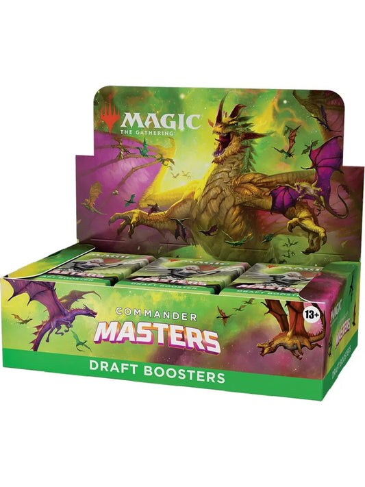 Commander Masters - Draft Booster Box [CMM] Commander Masters