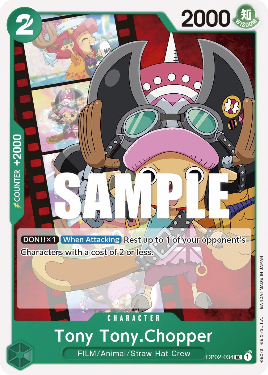 Tony Tony.Chopper [OP02 - OP02-034] - Shippin Texas