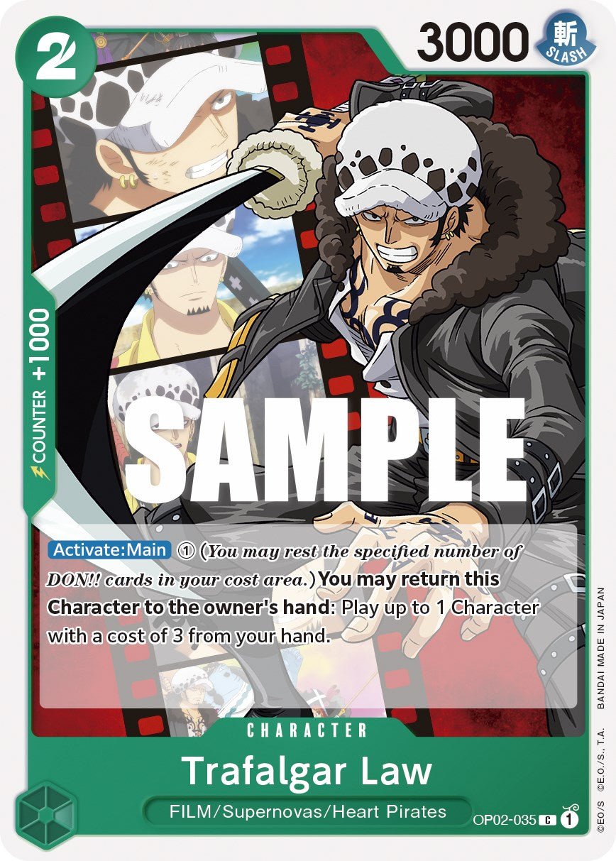 Trafalgar Law [OP02 - OP02-035] - Shippin Texas
