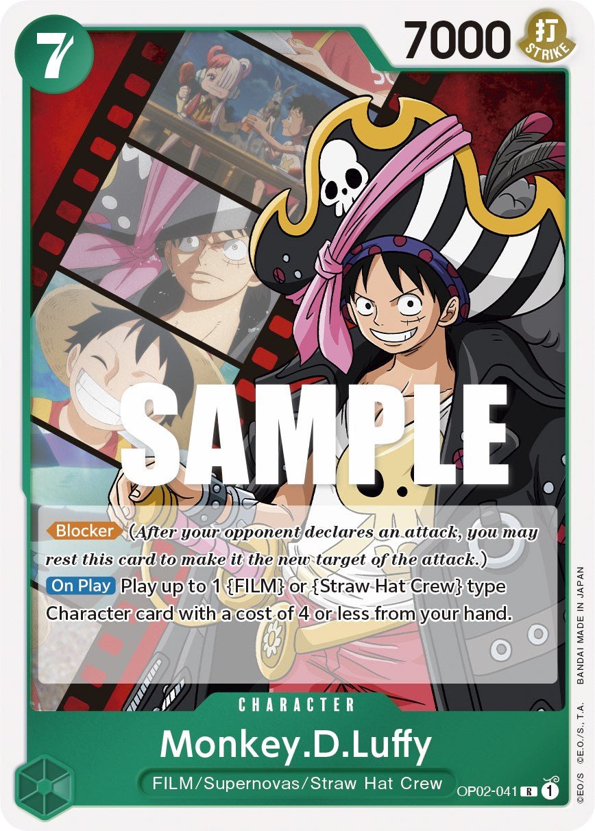 Monkey.D.Luffy (041) [OP02 - OP02-041] - Shippin Texas