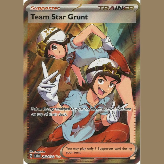Team Star Grunt - 242/198 [SVI - 242] SV01: Scarlet & Violet Base Set