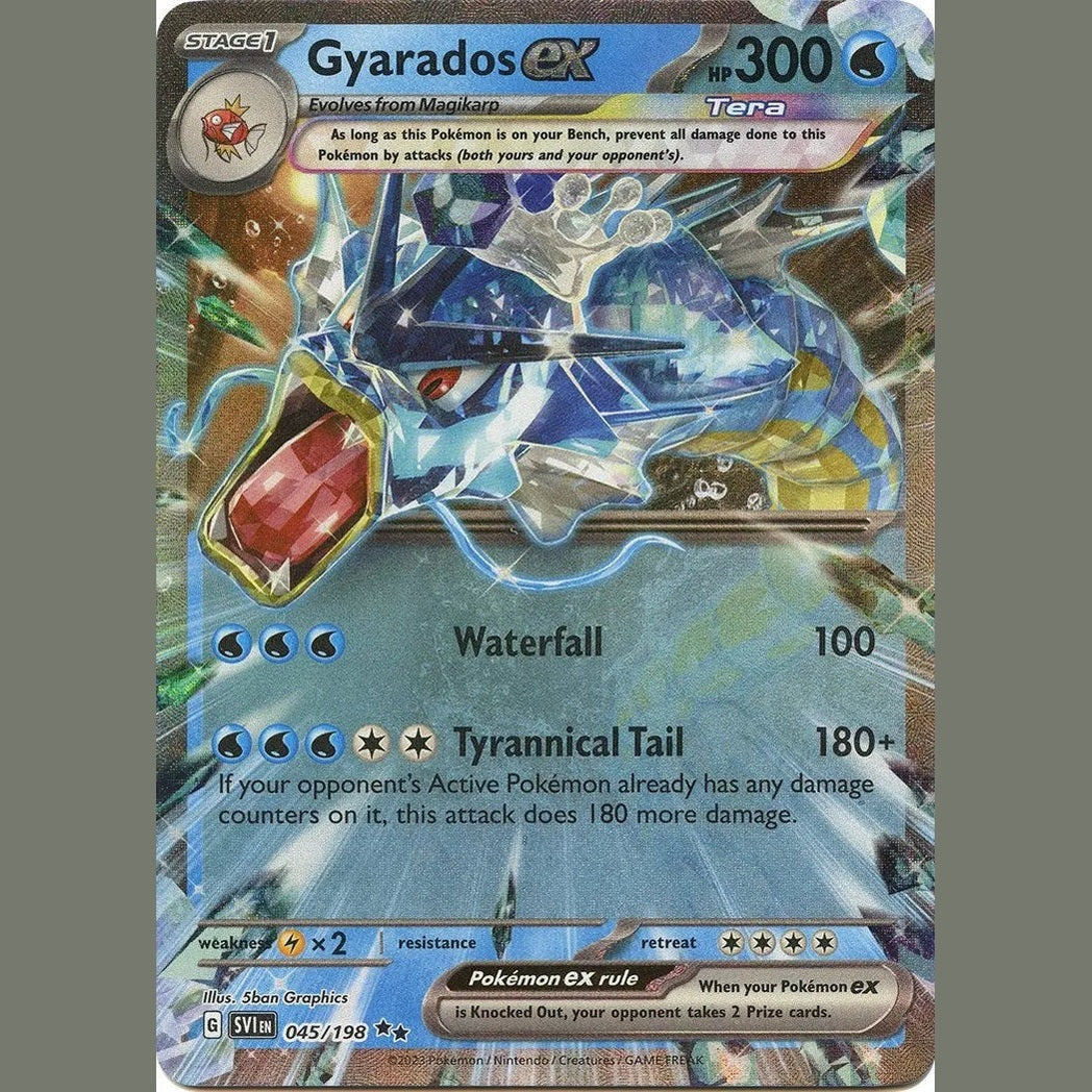 Gyarados ex - 045/198 [SVI - 045/198] SV01: Scarlet & Violet Base Set