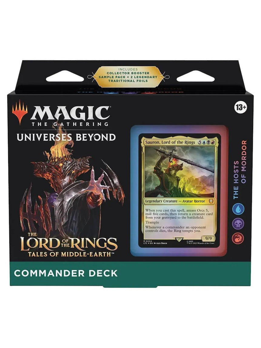 The Lord of the Rings: Tales of Middle-earth Commander Deck - The Hosts of Mordor [LTC] Commander: The Lord of the Rings: Tales of Middle-earth