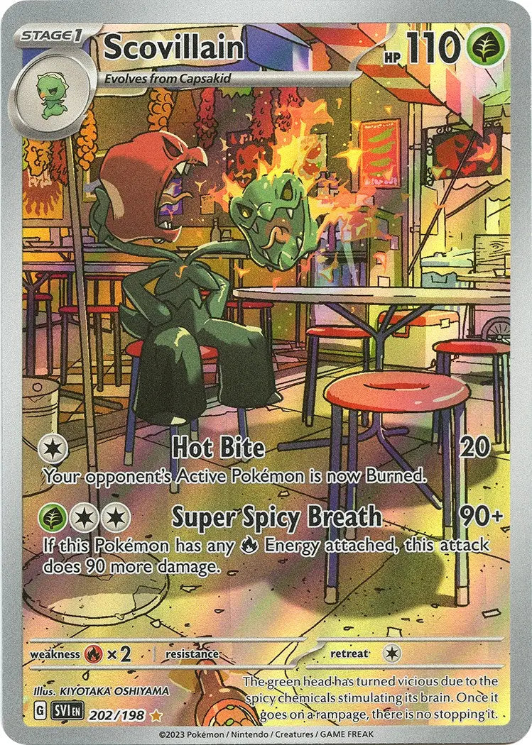 Scovillain - 202/198 [SVI - 202/198] SV01: Scarlet & Violet Base Set