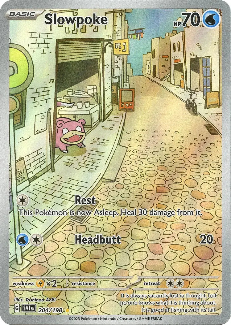 Slowpoke - 204/198 [SVI - 204/198] SV01: Scarlet & Violet Base Set