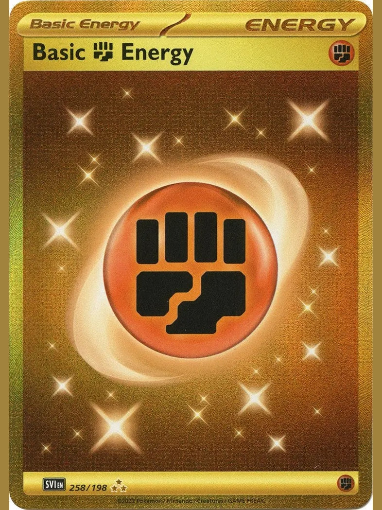 Basic Fighting Energy - 258/198 [SVI - 258/198] SV01: Scarlet & Violet Base Set