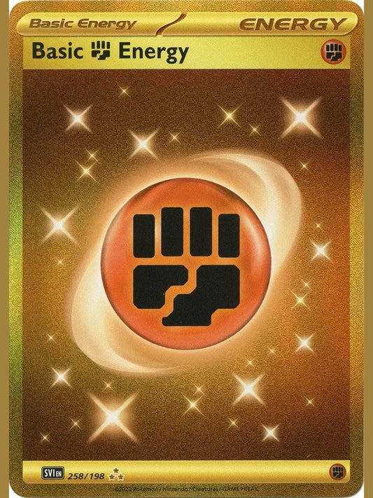 Basic Fighting Energy - 258/198 [SVI - 258/198] SV01: Scarlet & Violet Base Set