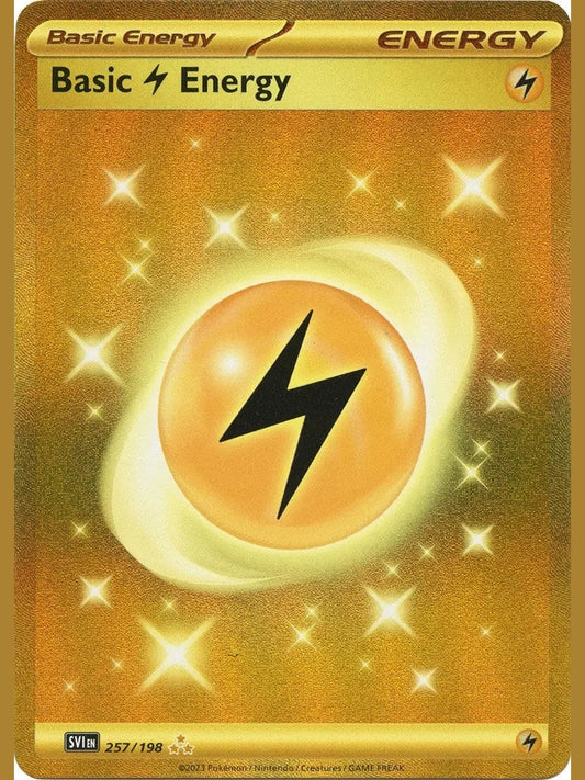 Basic Lightning Energy - 257/198 [SVI - 257/198] SV01: Scarlet & Violet Base Set