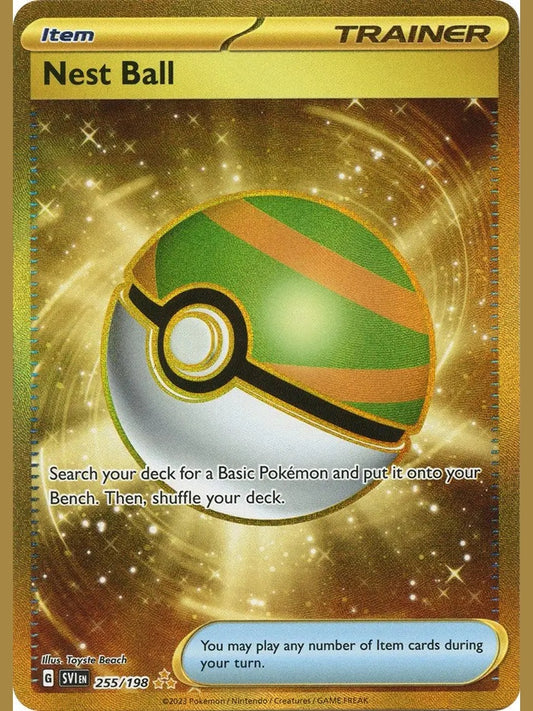 Nest Ball - 255/198 [SVI - 255/198] SV01: Scarlet & Violet Base Set