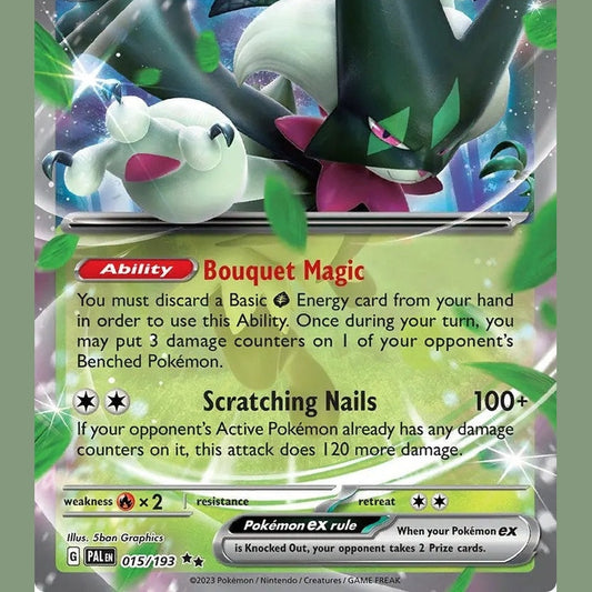 Meowscarada ex - 015/193 [PAL - 015/193] SV02: Paldea Evolved