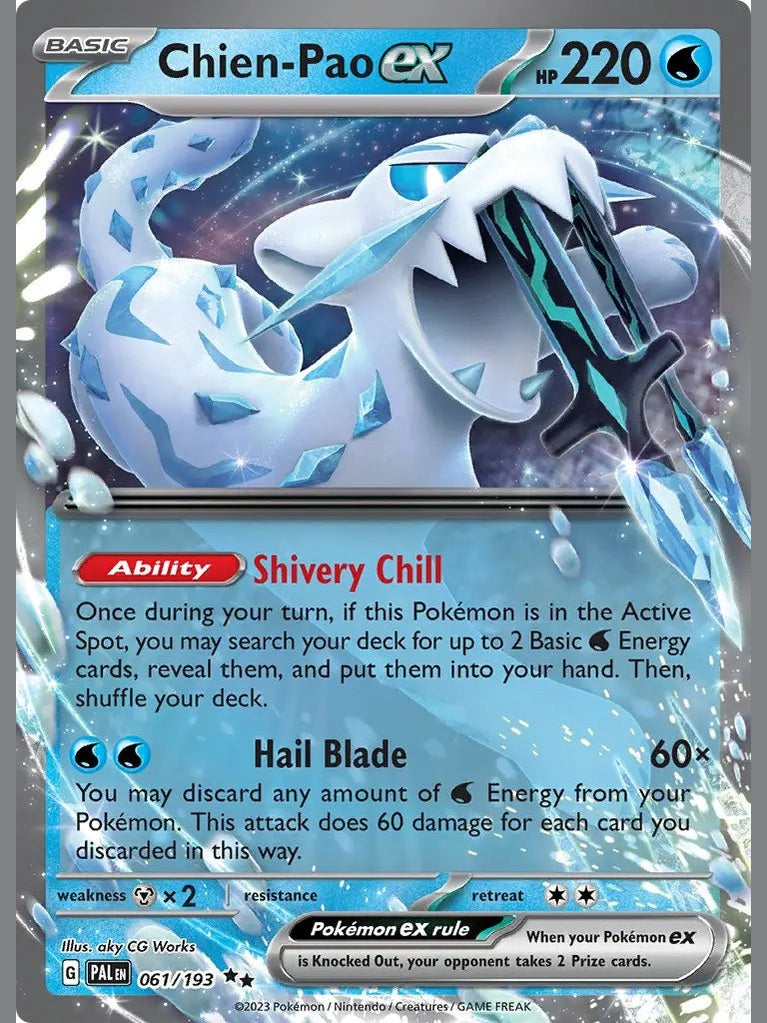 Chien-Pao ex - 061/193 [PAL - 061/193] SV02: Paldea Evolved